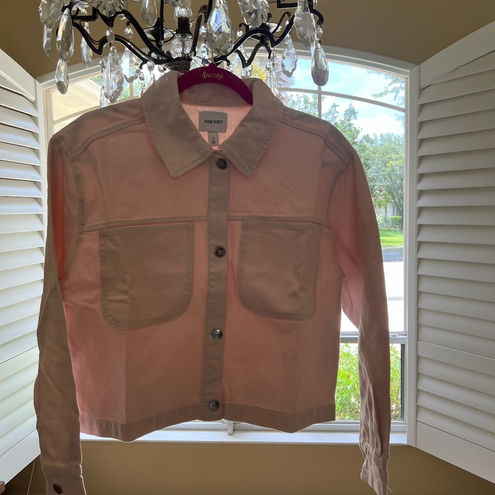 Nine West Jean Jacket - pale pink/blush